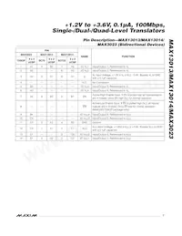 MAX13013EXT+TG51 Datasheet Page 7