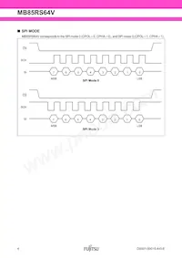 MB85RS64VPNF-G-JNERE1 Datenblatt Seite 4