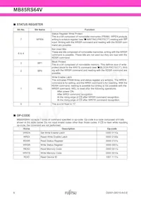 MB85RS64VPNF-G-JNERE1 Datenblatt Seite 6