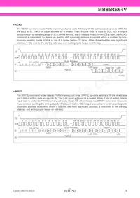 MB85RS64VPNF-G-JNERE1 Datenblatt Seite 9