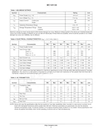 MC10H130PG Datasheet Pagina 2