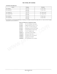 MC10H606FNR2G數據表 頁面 5