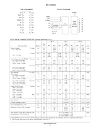 MC14598BCPG Datasheet Pagina 2
