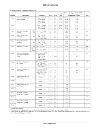 MC74LVXC3245DWR2 Datasheet Pagina 4