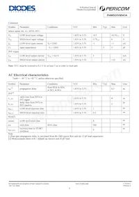 PI4MSD5V9543AWEX數據表 頁面 4