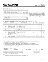 PI5C16861AE+DL Datasheet Pagina 2