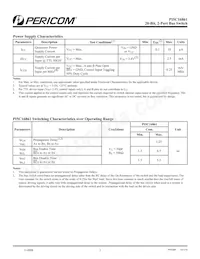 PI5C16861AE+DL Datasheet Pagina 3