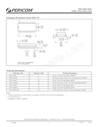 PI5C3384LEX-2017 Datasheet Page 6