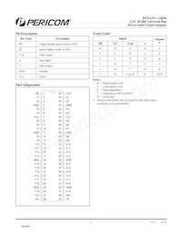 PI74AVC+16836AE Datasheet Pagina 2