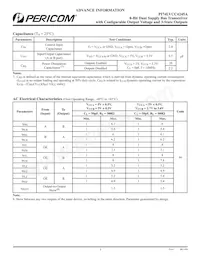 PI74LVCC4245ALE Datasheet Pagina 5