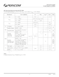 PI74SSTVF16857AEX Datasheet Page 5