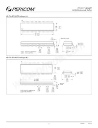 PI74SSTVF16857AEX Datasheet Page 8