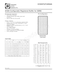 SSTUF32864EHLFT數據表 封面