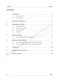 ST2329QTR Datasheet Pagina 2