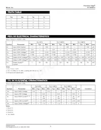 SY100S815ZH Datasheet Pagina 3