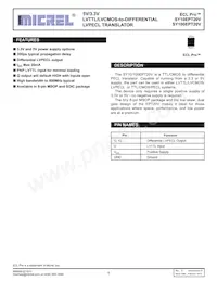 SY10EPT20VZG-TR Datasheet Copertura