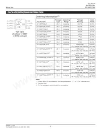 SY10EPT28LZG-TR Datasheet Page 2