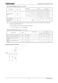 TC74VHC14FT(EK2 Datasheet Pagina 4