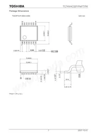 TC74VHC32FTELM數據表 頁面 7