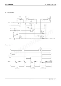 TC7WH123FUTE12LF Datasheet Pagina 8