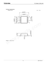 TC7WH123FUTE12LF Datasheet Page 9