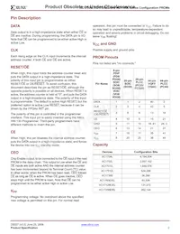 XC1765ESOG8C Datenblatt Seite 2