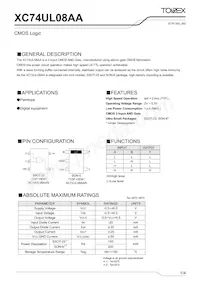 XC74UL08AANR數據表 封面