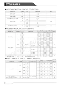 XC74UL08AANR數據表 頁面 2