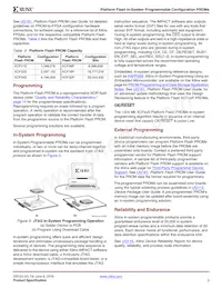XCF32PFS48C Datasheet Pagina 3