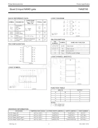 74ABT00N Datasheet Page 2