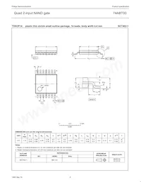 74ABT00N Datasheet Page 8