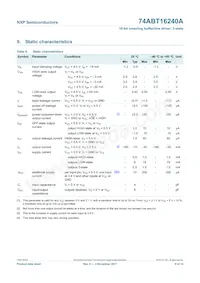 74ABT16240ADGG Datasheet Page 6