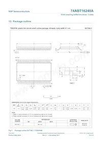 74ABT16240ADGG Datasheet Page 10