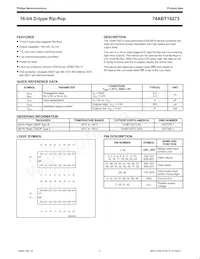 74ABT16273DL Datasheet Page 3