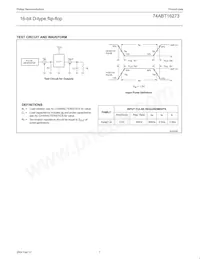 74ABT16273DL Datenblatt Seite 8