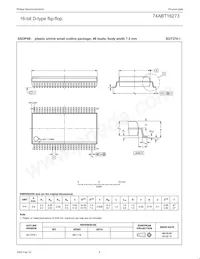 74ABT16273DL Datasheet Pagina 9