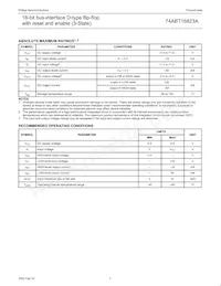 74ABT16823ADL Datasheet Pagina 5