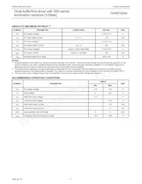 74ABT2244PW Datasheet Pagina 4