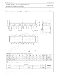 74ABT2244PW Datasheet Page 7