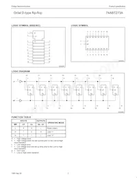 74ABT273AD Datasheet Pagina 3