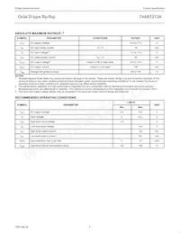 74ABT273AD Datasheet Pagina 4