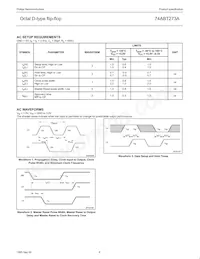 74ABT273AD Datasheet Pagina 6