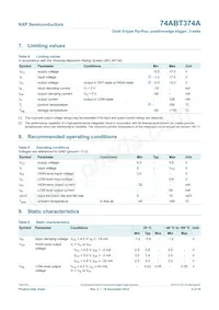 74ABT374AD Datenblatt Seite 4