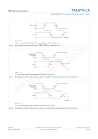 74ABT543ADB Datasheet Page 9