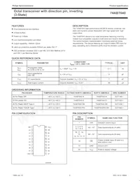 74ABT640PW Datasheet Pagina 2