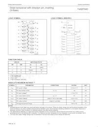 74ABT640PW Datenblatt Seite 3