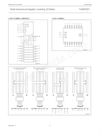 74ABT651PW Datasheet Pagina 3