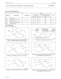 74ABT651PW Datenblatt Seite 7