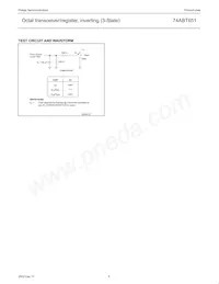 74ABT651PW Datasheet Pagina 8