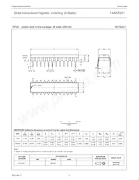 74ABT651PW Datasheet Pagina 9